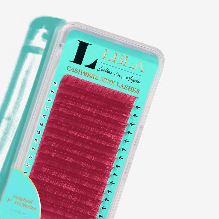 Favorite - Art Series PINK 0.07mm Mixed Lengths Tray - U Curl - Lashbox LA