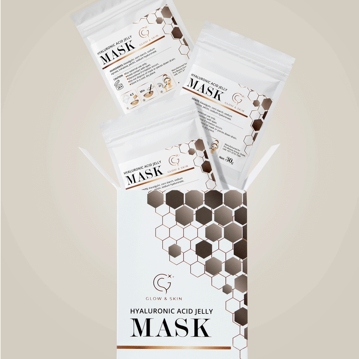Hyaluronic Acid Jelly Mask - Pack of 10 Sachets