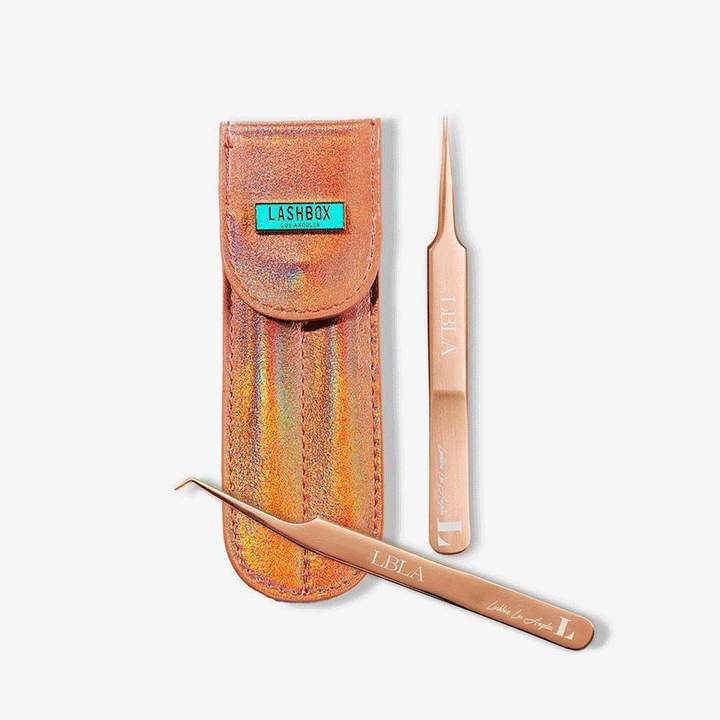 Rose Gold Tweezer Case