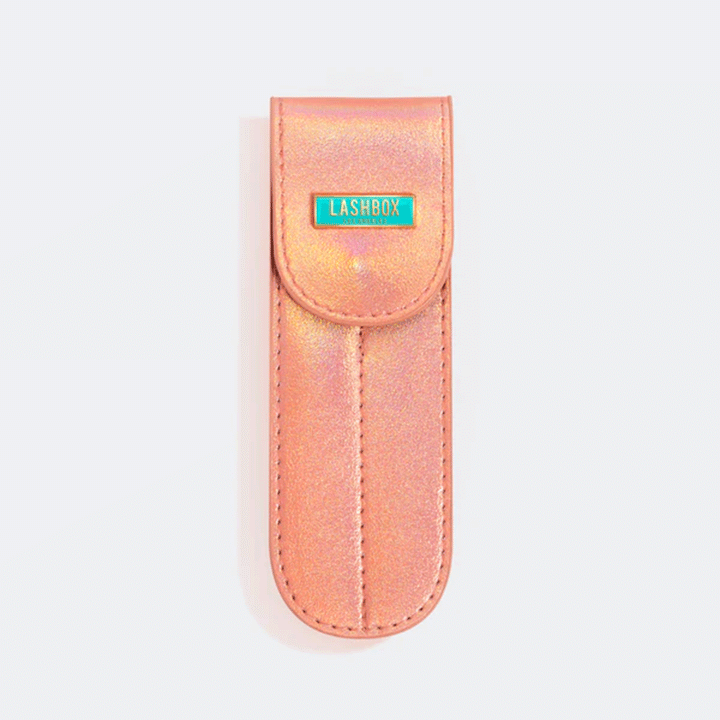 Rose Gold Tweezer Case - Lashbox LA