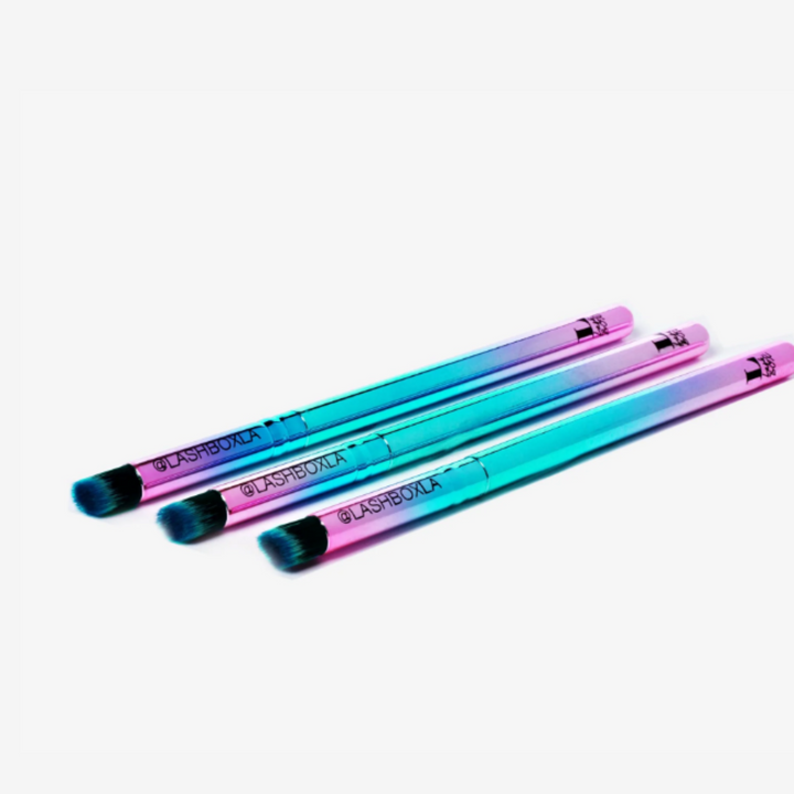 Unicorn Brush 3pcs - Lashbox LA
