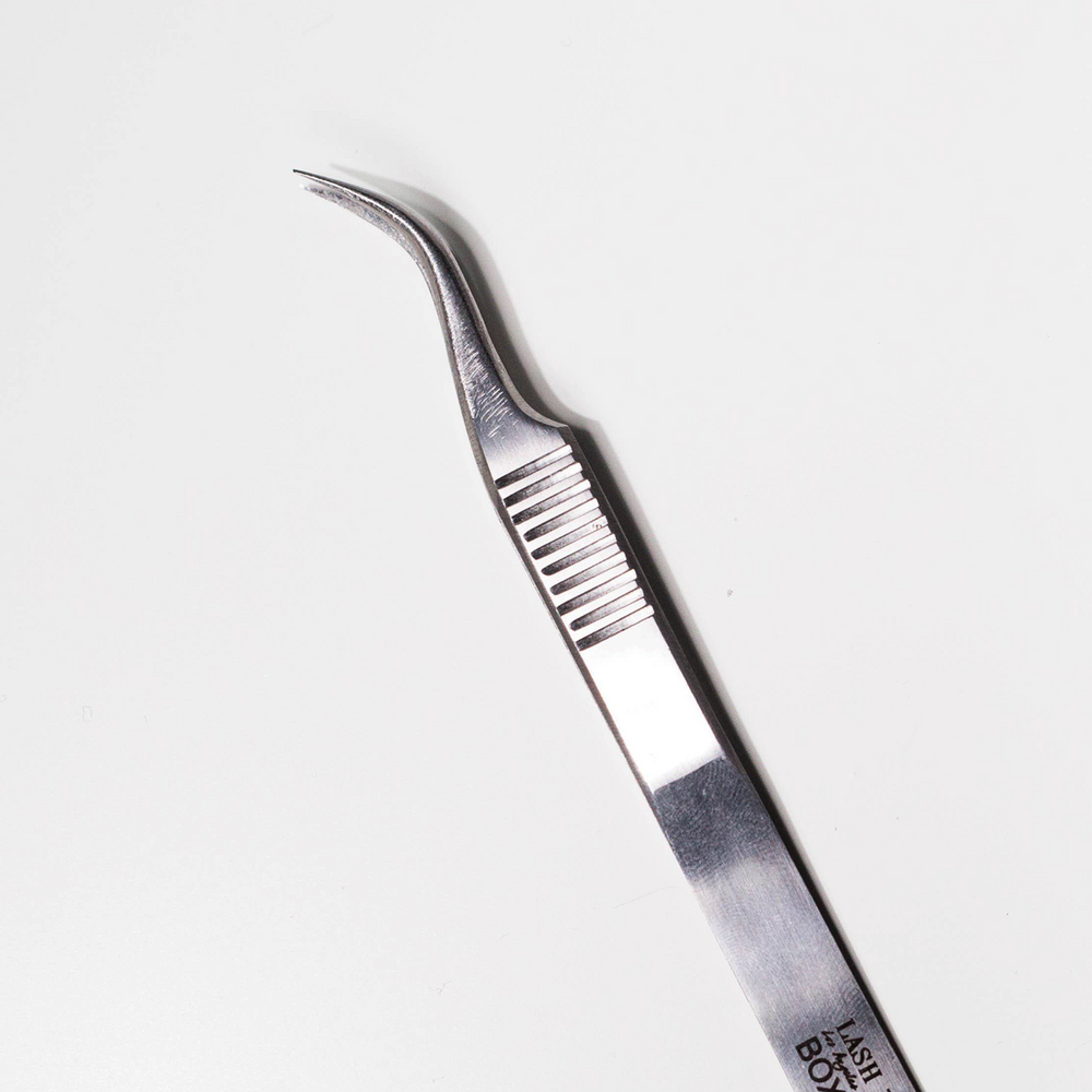 Volume J Biological Tip Tweezer Platinum Collection - Lashbox LA