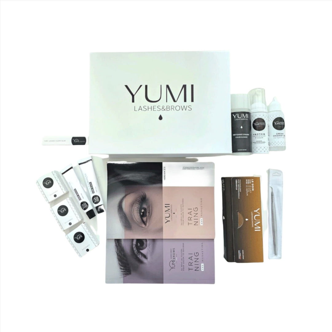 Yumi Lashes kit for lash lifting and brow lamination
