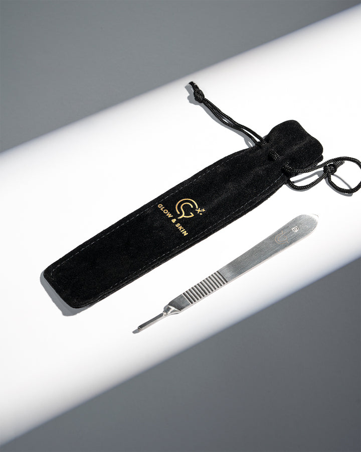 glow and skin dermaplaning handtool