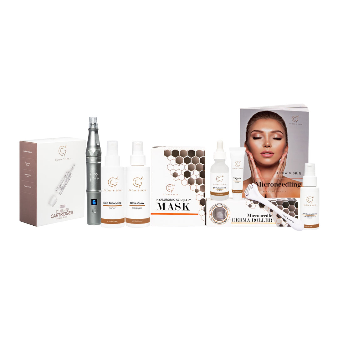 Glow & skin microneedling kit