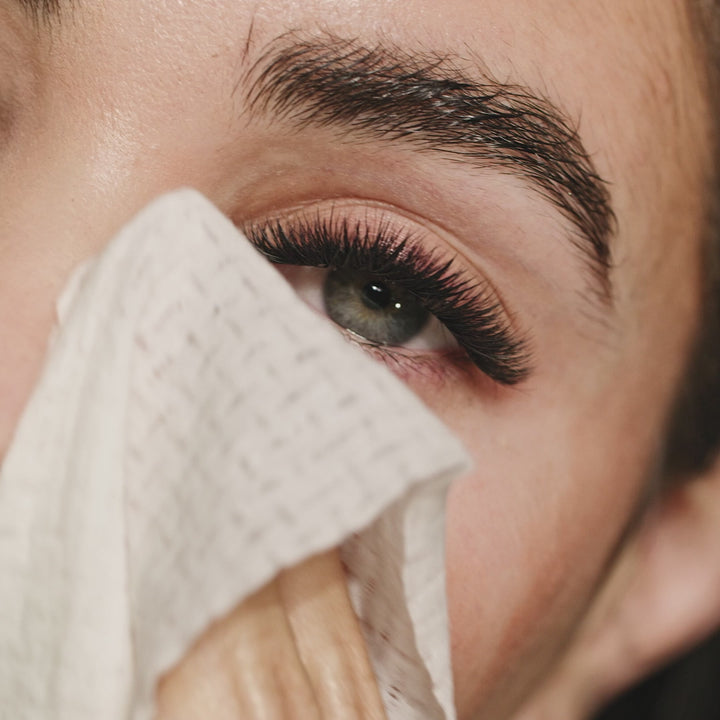 lash extension after care video