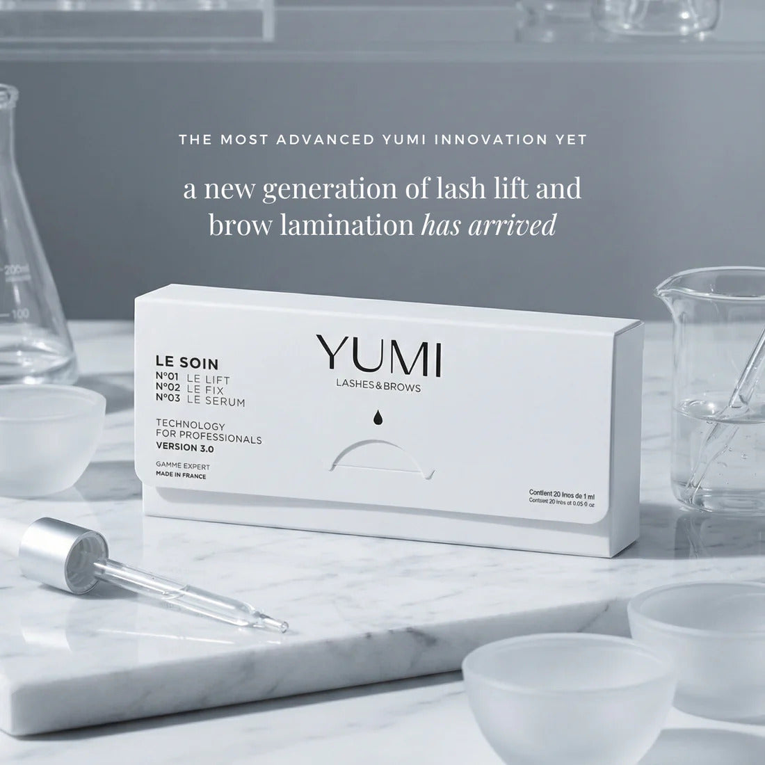 Yumi 3.0 Trio Solution Pack of 10 | Lash Lift & Brow Lamination